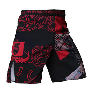 Shorts de boxe de qualité supérieure, tissu doux et respirant, séchage rapide, design léger, shorts de boxe idéaux pour l'entraînement ou les combats - Product Image 5