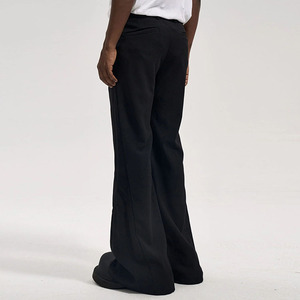 Pantalones de Hombre con Cintura Ajustable y Cierre de Botón, Pantalones Acampanados de la Mejor Calidad con Marca Personalizada - Product Image 3