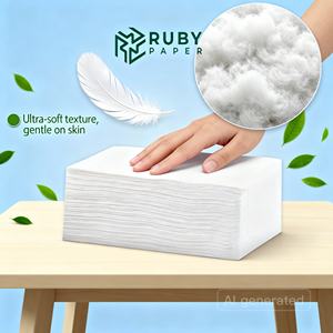 Recharge de papier toilette OEM à tirage par le bas, doux, 3 plis, absorbant, design écologique pour le nettoyage de la cuisine et l'usage quotidien - Product Image 4