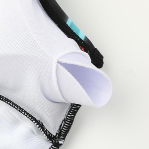 Conjunto de Bikini para Mujer, Top Halter Cruzado a Rayas, Braguita de Cintura Alta, Traje de Baño con Diseño Push-Up, Spandex y Poliéster, Ropa de Playa - Product Image 4