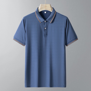 Vente en gros de polos de golf pour hommes de haute qualité, vêtements de travail pour hommes, polos brodés personnalisés, t-shirts ajustés pour le tennis - Product Image 5