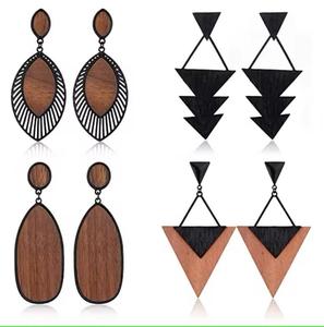 <b>Resin</b> <b>Crafts</b> Trendy <b>Resin</b> Earrings For Women Colorful Design Stylish Modern Fashion Jewelry Perfect For Daily Wear Parties - Product Image 3