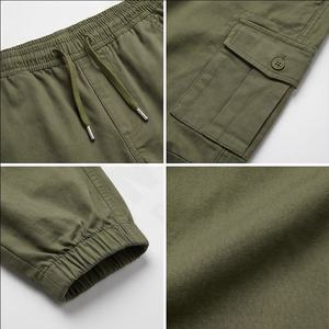 Pantalon baggy pour filles Pantalon décontracté à grandes poches pour dames Pantalon cargo streetwear à jambes larges avec cordon de serrage Hip Hop pour femmes - Product Image 4