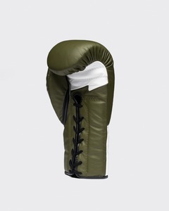 Guantes de Boxeo Fly Pro de Competición Premium de Moda, Color Verde Oliva, Cuero Vacuno, Guantes de Sparring Fly, Precio Bajo, Nuevo Modelo - Product Image 5