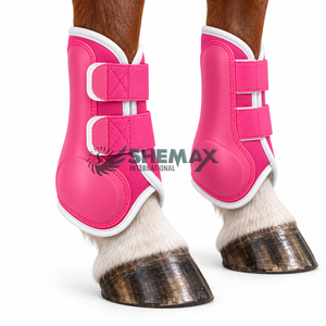Botas premium para patas de caballo con amortiguación suave, correas resistentes y construcción práctica para la montar diaria y las rutinas de entrenamiento. - Product Image 3