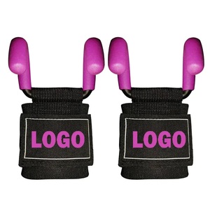 GAF Weightlifting Hooks Strength Training Heavy Duty Neoprene Non-Slip Hook & Loop Fitness <b>Straps</b> Gym Accessories Power Weights - Product Image 5