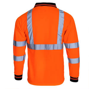 Camisetas Polo de Seguridad Altamente Reflectantes 100% Poliéster, Personalizables, para Trabajo de Seguridad y Construcción - Product Image 4