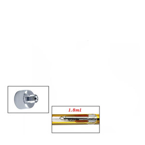 Seringue d'aspiration dentaire 1,8 ml en acier inoxydable doré de qualité supérieure pour une administration précise de l'anesthésie locale - Product Image 2