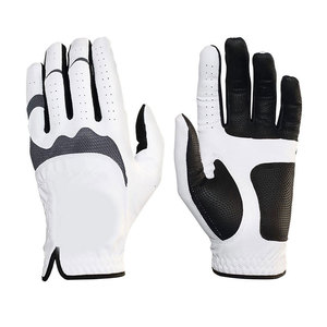 Guantes de Golf de Piel Cabretta Antideslizantes de Alta Calidad para Hombre, Guantes Deportivos de Piel PU OEM, Transpirables, Ligeros, Suaves, Cómodos y Duraderos - Product Image 2