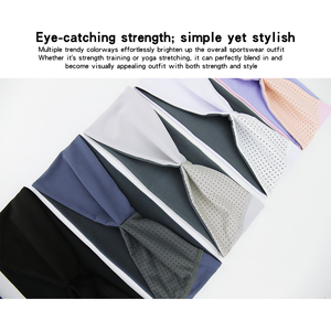 Exercise Athletic Hiking Sweatbands With Sport Hair <b>Band</b> Logo Custom Sweat <b>Head</b> <b>Bands</b> for Men Girls Work Out Headband Women <b>Run</b> - Product Image 6