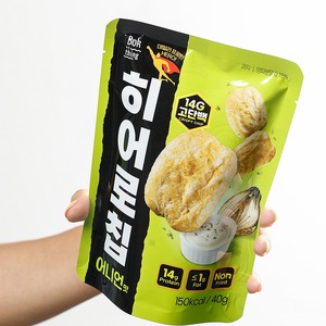 [Dailymeal] Bokthing Hero Chip Onion Protein Snack Korean Crispy Chips High Protein Diet Food - Product Image 1