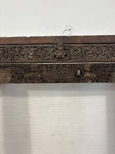 กระจกติดผนังกรอบไม้ขนาดใหญ่หรูหรา สไตล์โมเดิร์น แกะสลักลาย  แบบยาวเต็มตัว  วัสดุพลาสติก  สำหรับแต่งตัว  แขวนผนัง  สไตล์โบราณ  เหมาะสำหรับห้องนั่งเล่น - Product Image 4