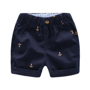 Shorts pour hommes à taille élastique avec cordon de serrage, ourlet côtelé, taille mi-haute, en tricot uni, séchage rapide, confortables et décontractés - Product Image 2