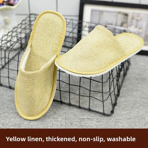 Pantuflas de Hotel de Lujo en Velour, Pantuflas de <span class=keywords><strong>Spa</strong></span> de Punta Cerrada de Primera Calidad para Resorts de Cinco Estrellas, Suaves y Cómodas - Product Image 6