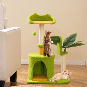 Classico Tiragraffi per Gatti da 22 libbre, Design Elegante a Palma con Auto-Pulitore e Pali in Sisal per Arrampicata e Graffiatura - Product Image 4