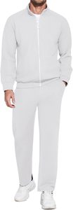 Survêtement personnalisé en polyester 280 GSM pour homme, léger, été, avec sweat à capuche zippé et pantalon de jogging, imprimé camouflage sublimé, tissu à séchage rapide - Product Image 2
