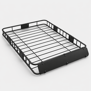 L54x W34 Car Roof Cargo Carrier Waterproof for SUV with Roof Rack 200lb Capacity <b>Load</b> Car <b>Top</b> Luggage Holder Vietnam GAPCGC002 - Product Image 1