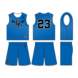 Imperial Custom Sublimated Box Lacrosse Jersey Set Men Women Youth Sleeveless Tank Top <b>Shorts</b> Quick Dry Uniforms All Seasons - Product Image 6