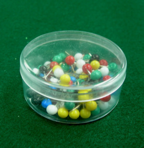 AA0038 Color Plastic head <b>pins</b> | Head <b>Pins</b> Peach Heart | For Dressmaker, Craft, <b>Sewing</b> Project and DIY Decoration - Product Image 5