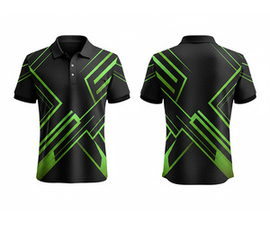 High Quality Full Print Sublimation Polo Shirt Custom Design Durable Stitching for Men Women Youth Quick-Dry Dry-Fit Active - Product Image 1