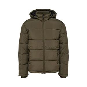 Veste matelassée pour homme à logo et design personnalisés, très vendue, qualité supérieure, toile, veste à bulles d'extérieur avec logo haute visibilité - Product Image 1