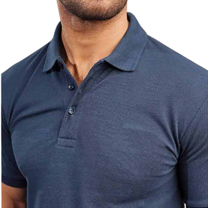 Polo pour homme respirant de haute qualité, séchage rapide, 100 % coton, logo personnalisé, vente en gros, uni, vierge, tricoté, imprimé - Product Image 5