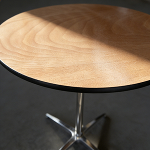 Mesa Redonda de Madera Contrachapada Apilable para Exteriores/Interiores, para Fiestas en el Jardín, Banquetes, Bares, de 36/42 Pulgadas de Alto, para Eventos/Patio - Product Image 2