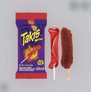 Factory Price Takis Fuego Lollipop 24g Extreme Spicy Candy Chili Lime Flavor Mexican Snack Wholesale Kids Party Treat - Product Image 2