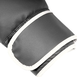Guantes de Boxeo de Piel Sintética al por Mayor, para Entrenamiento y Sparring, con Espuma de Alta Densidad, Malla Transpirable, Cierre de Cordones, Muñequera Ajustable, OEM Personalizado - Product Image 4