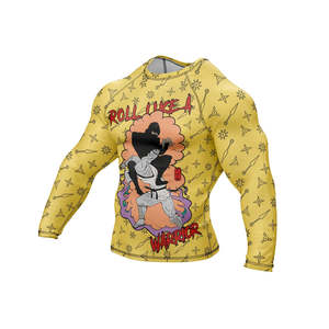 Vente en gros de rashguard de Jiu Jitsu Bjj personnalisé avec logo imprimé en 3D pour hommes, t-shirt de compression respirant Spiderman UPF50+ à manches courtes - Product Image 6