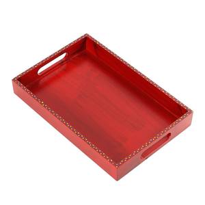 Bandeja Decorativa de Metal para Servir, para Uso en el Hogar, Cocina y Hotel, Bandeja Decorativa de Metal Hecha a Mano para Mesa de Centro, Organización del Hogar - Product Image 2