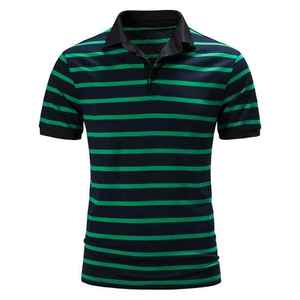 Men's Athletic Polo Shirt Breathable Quick Dry Material Short Sleeve Sports Casual Everyday Fashion OEM ODM Acceptable - Product Image 3