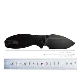 Crea un diseño de cuchillo personalizado para tu cuchillo de bolsillo cuchillo de bloqueo de barra transversal plegable en MOQ bajo - Product Image 1