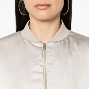 Hot Selling Light <b>Weight</b> Comfortable Satin Jackets Custom Color Quick Dry Women Satin Jackets For Outdoor Fashion - Product Image 5