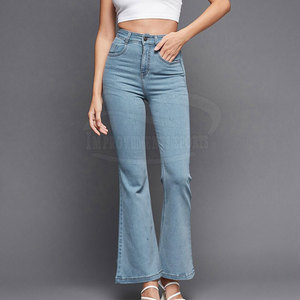 Pantalones vaqueros de diseño único al por mayor pantalones vaqueros de mujer de alta calidad Pantalones vaqueros de último estilo pantalones vaqueros de mujer - Product Image 5