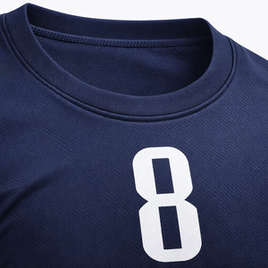 Ensemble d'uniformes de volley-ball professionnels pour hommes, respirant, pour l'entraînement sportif en équipe, séchage rapide, kit de match à manches courtes - Product Image 4