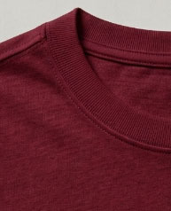 T-shirt Homme Col V Personnalisable avec Logo, Bicolore, en Coton, Patchwork, Manches Courtes, Coupe Slim, T-shirt Vierge Épais - Product Image 2