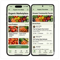 RoyalCraft Pertanian Organik Usaha Tanaman Alami Aplikasi Pertanian Cerdas untuk IOS/Android/Linux/Mac Stok