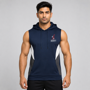 Sudadera con Capucha para Hombre, Talla Grande, Ropa Deportiva Transpirable, Ecológica, Personalizable OEM - Product Image 1