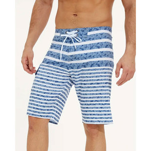 Pantalones Cortos de Hombre de Alta Calidad, Nuevos y Modernos, de Secado Rápido, Diseño Casual con Rayas Estampadas, Transpirables, para Playa y Natación - Product Image 3