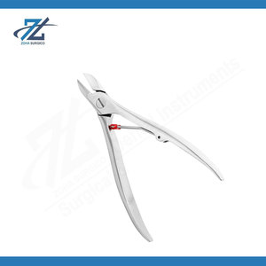 Heavy Duty <b>Pink</b> Cuticle Nipper Stainless Steel Full Jaw Sharp Waterproof Nail Care Manicure Instrument Manufacturer Pakistan - Product Image 3