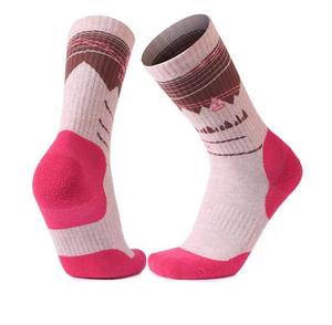Chaussettes de sport pour hommes en polyamide, tricotées à la cheville et aux orteils, longueur mi-mollet, respirantes, motif uni, pour l'été - Product Image 3