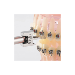 Instrumento de Posicionamiento de Brackets Dentales Ajustables y Móviles, Medidor de Altura de Brackets, Acero Inoxidable - Product Image 5
