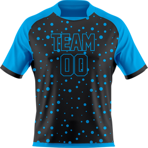 T-shirt à manches longues pour homme, personnalisé, sublimation, 100% polyester, séchage rapide, écologique, fabricant OEM - Product Image 3