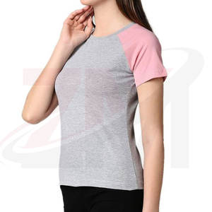 Camiseta de Moda para Mujer, la Más Demandada por los Clientes, Nueva, Elegante, al Por Mayor, con Mangas Cortas - Product Image 3