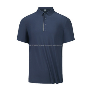 T-shirt en soie glacée à manches courtes tendance pour homme, style décontracté professionnel, imprimé, jersey sans couture pour polo, livraison DDP - Product Image 4