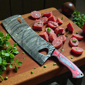 Couteau de boucher professionnel de haute qualité en acier Damas, couteau de cuisine, distributeur en gros USA UE, hachoir lourd, vente chaude - Product Image 5