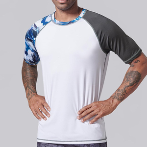 Camiseta Deportiva de Manga Corta para Hombre, Transpirable, Elástica, de Alta Calidad, Proveedor Mayorista - Product Image 5