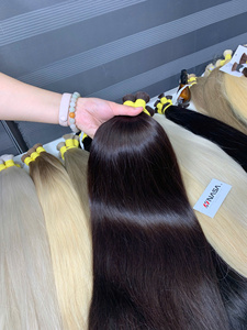 Luxury Quality Black Grade Vietnamese Virgin Hair Natural Straight Healthy Ends Super Double Drawn Bulk Soft Shiny No Shedding - Product Image 4