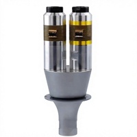 Transducteur de soudage par ultrasons piézoélectrique industriel 4200W 15kHz, soudeuse à ultrasons pour plastique 220V